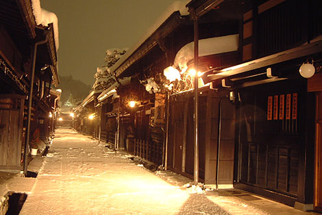 Furui machinami (Old townscape) Sanmachi-dori