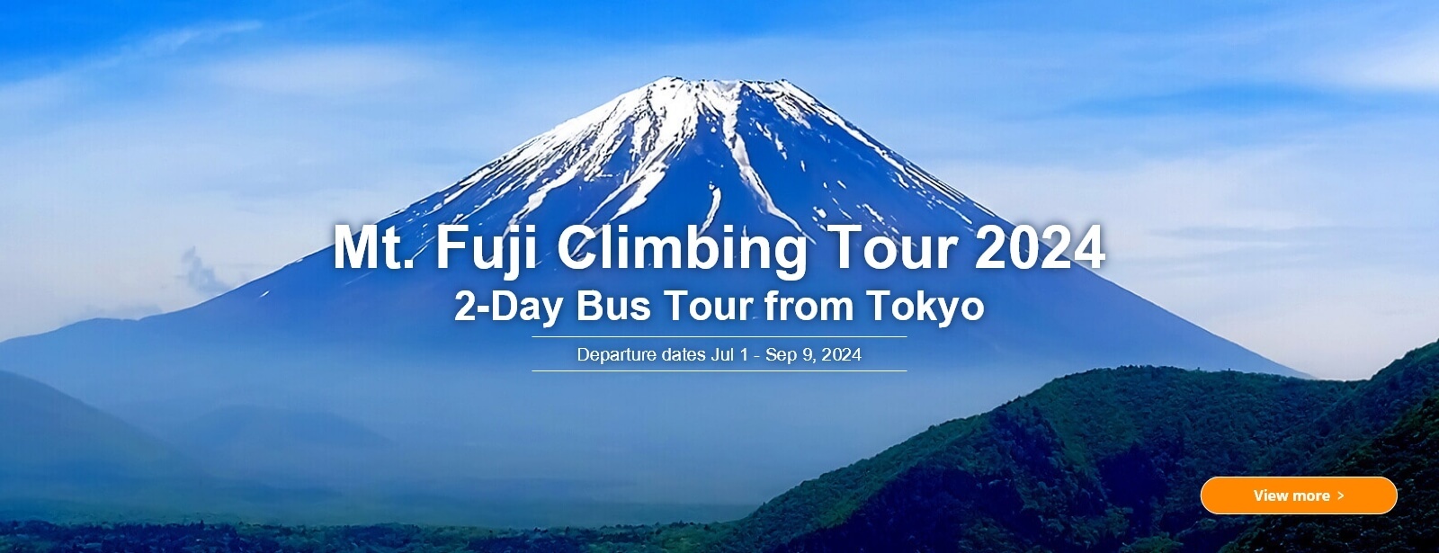 Mt. Fuji Climbing Tour 2024
