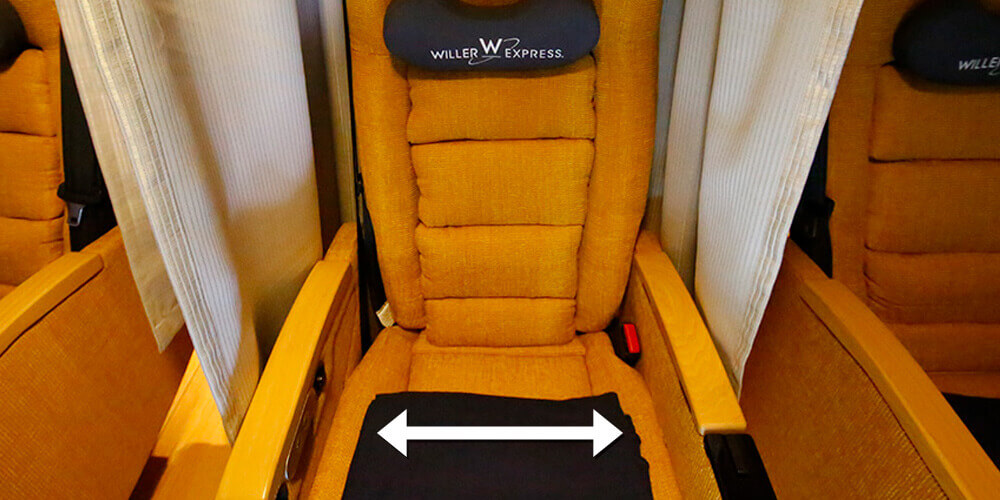 Seat width
