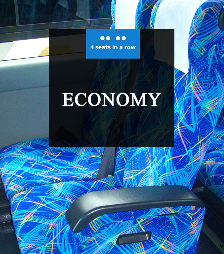 Seat types - Economy