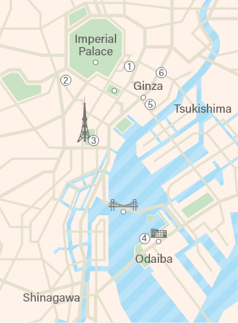 MAP 東京