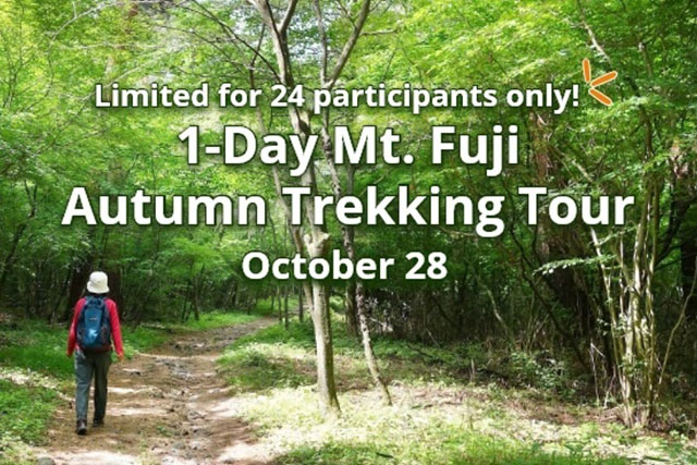 1-Day Mt. Fuji Autumn Trekking Tour
