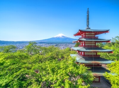 Visit 2 shrines related to Mt. Fuji