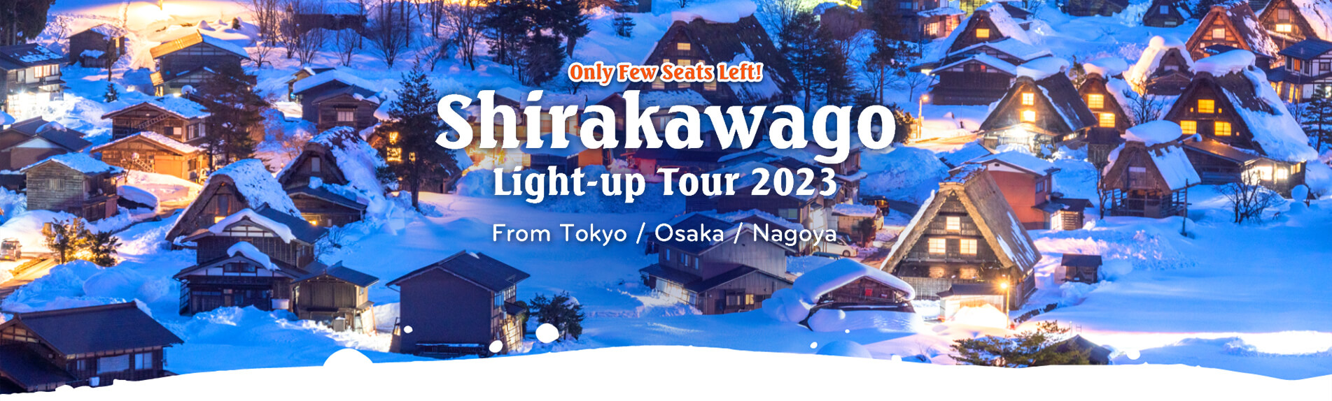 Shirakawago Light-up Tour 2023