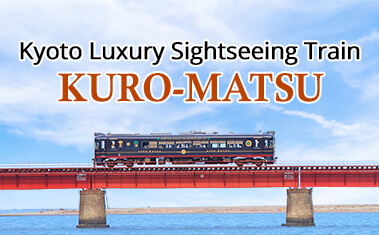 Kyoto Luxuary Sightseeing Train KURO-MATSU