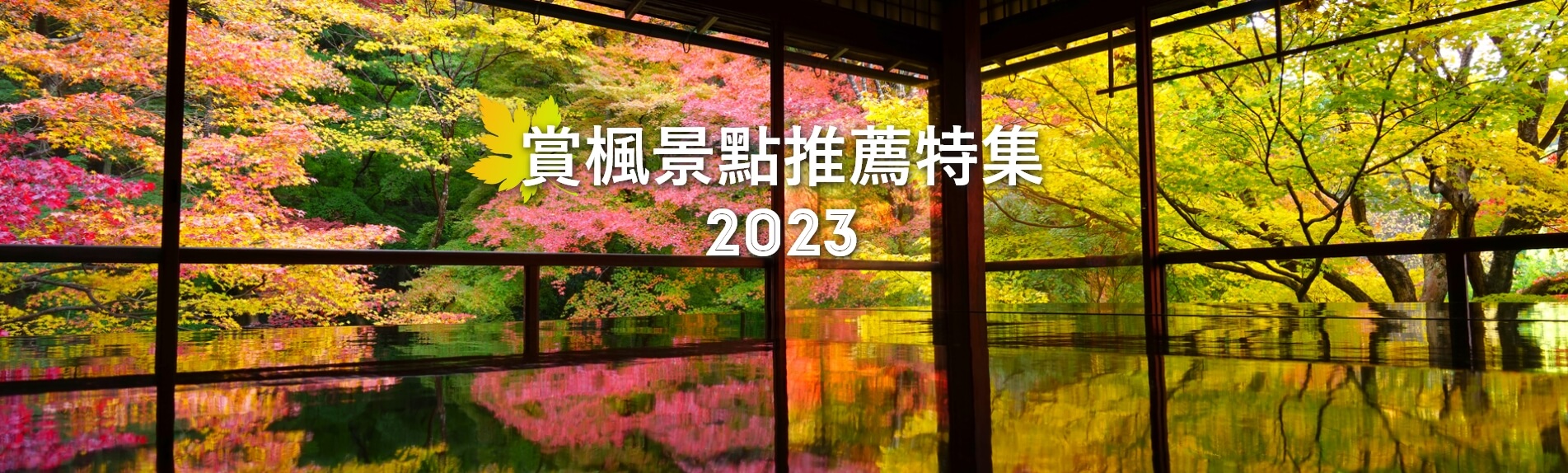 賞楓景點推薦特集2023